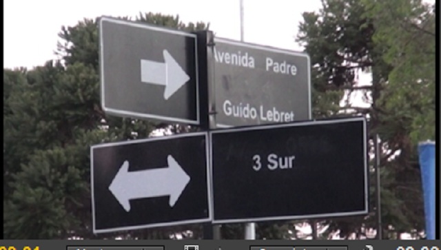 Se inauguró avenida con nombre de Padre Guido Lebret en la circunvalación norte con 3 sur en Talca