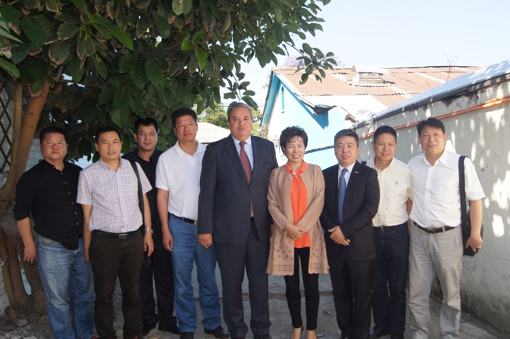 Delegación China Visita Región del Maule