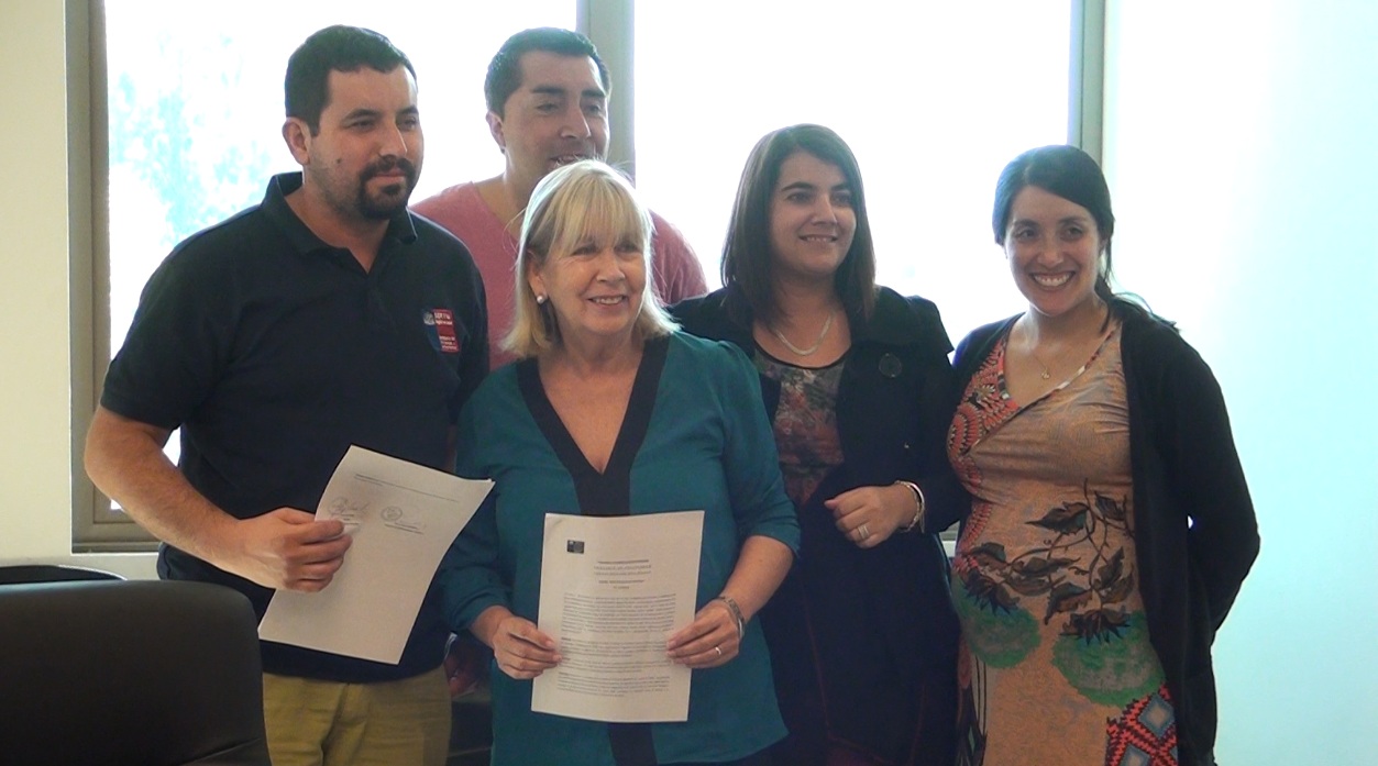 Municipio de Pencahue firma importante convenio