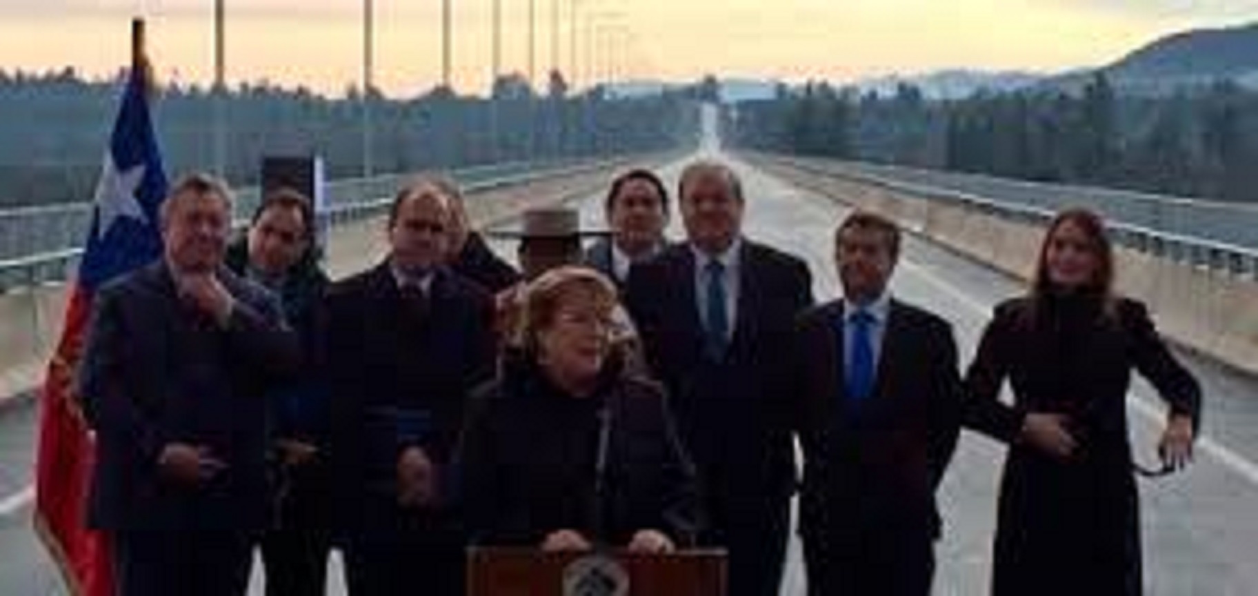 Presidenta Michelle Bachelet inaugura Puente Maule