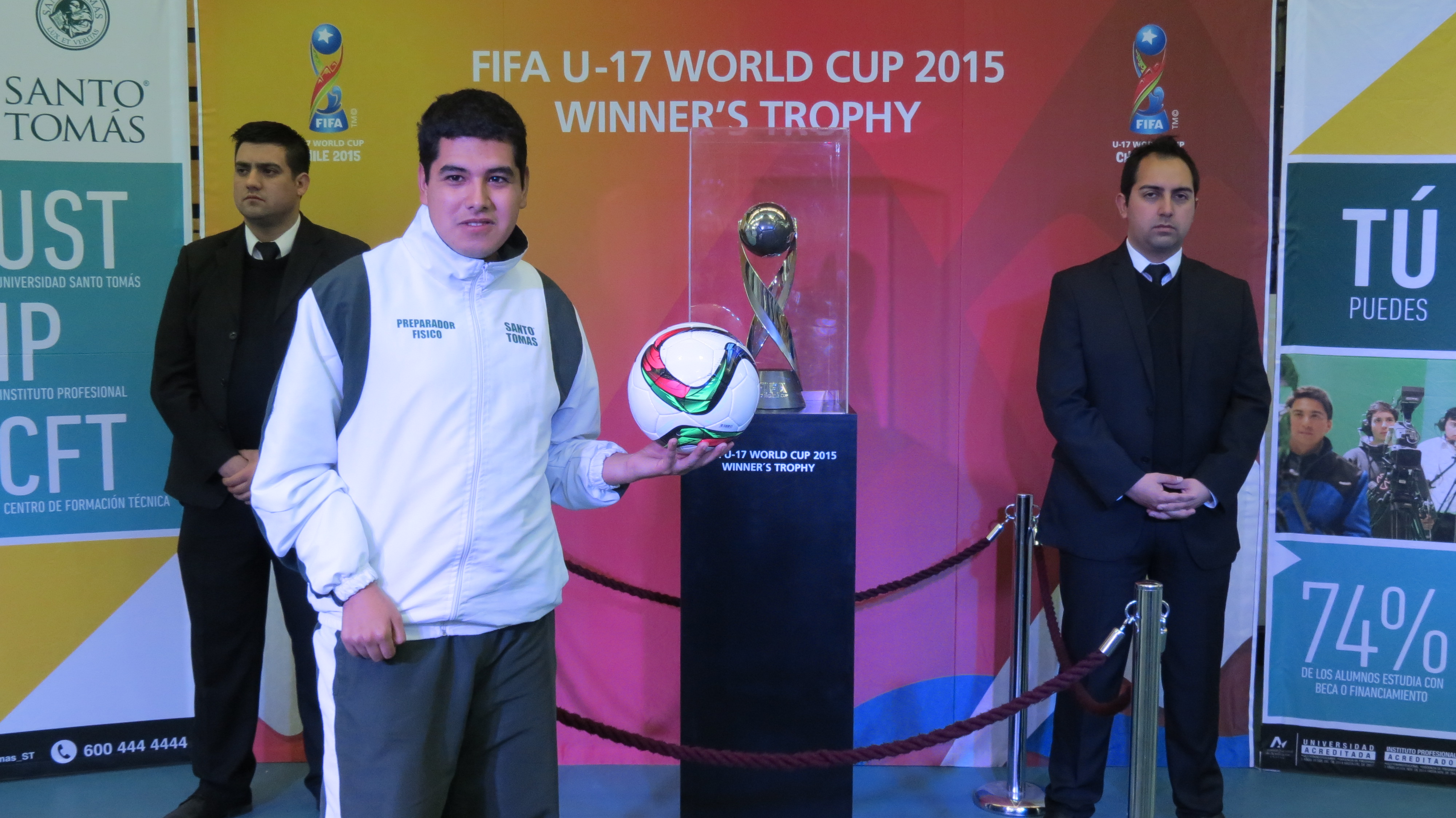 La Copa Oficial del Mundial Sub-17 Chile 2015 se despidió de Talca