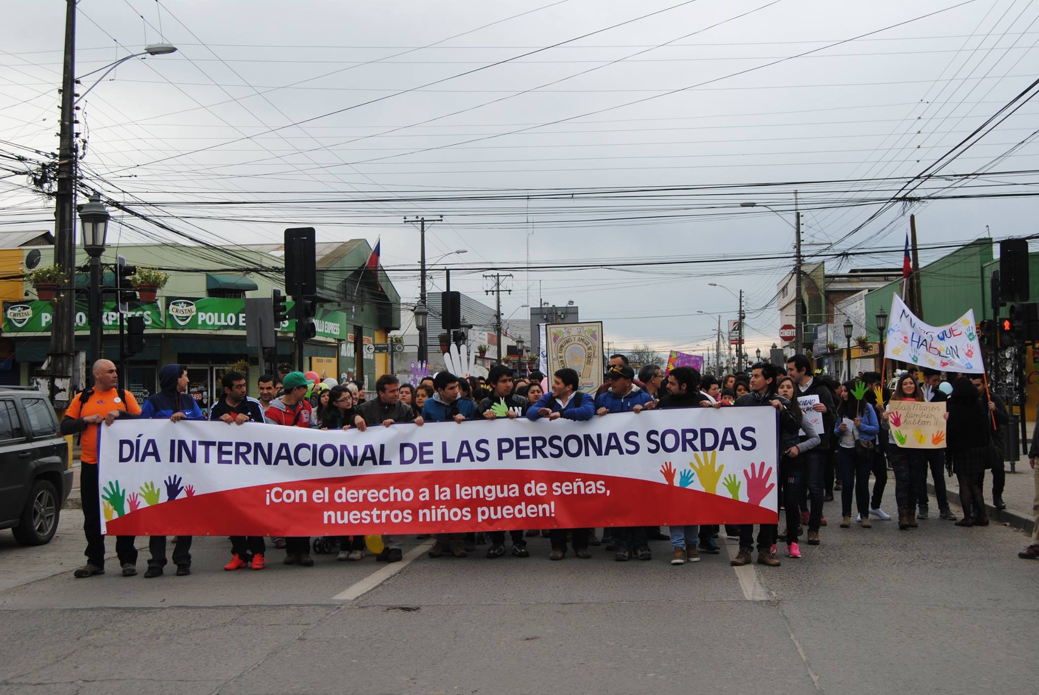 En Talca celebraron Día Internacional de las Personas Sordas