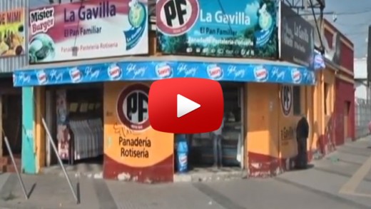 [Video] Funcionario de la policía de investigaciones se transforma en héroe al frustrar asalto a panadería en Talca.