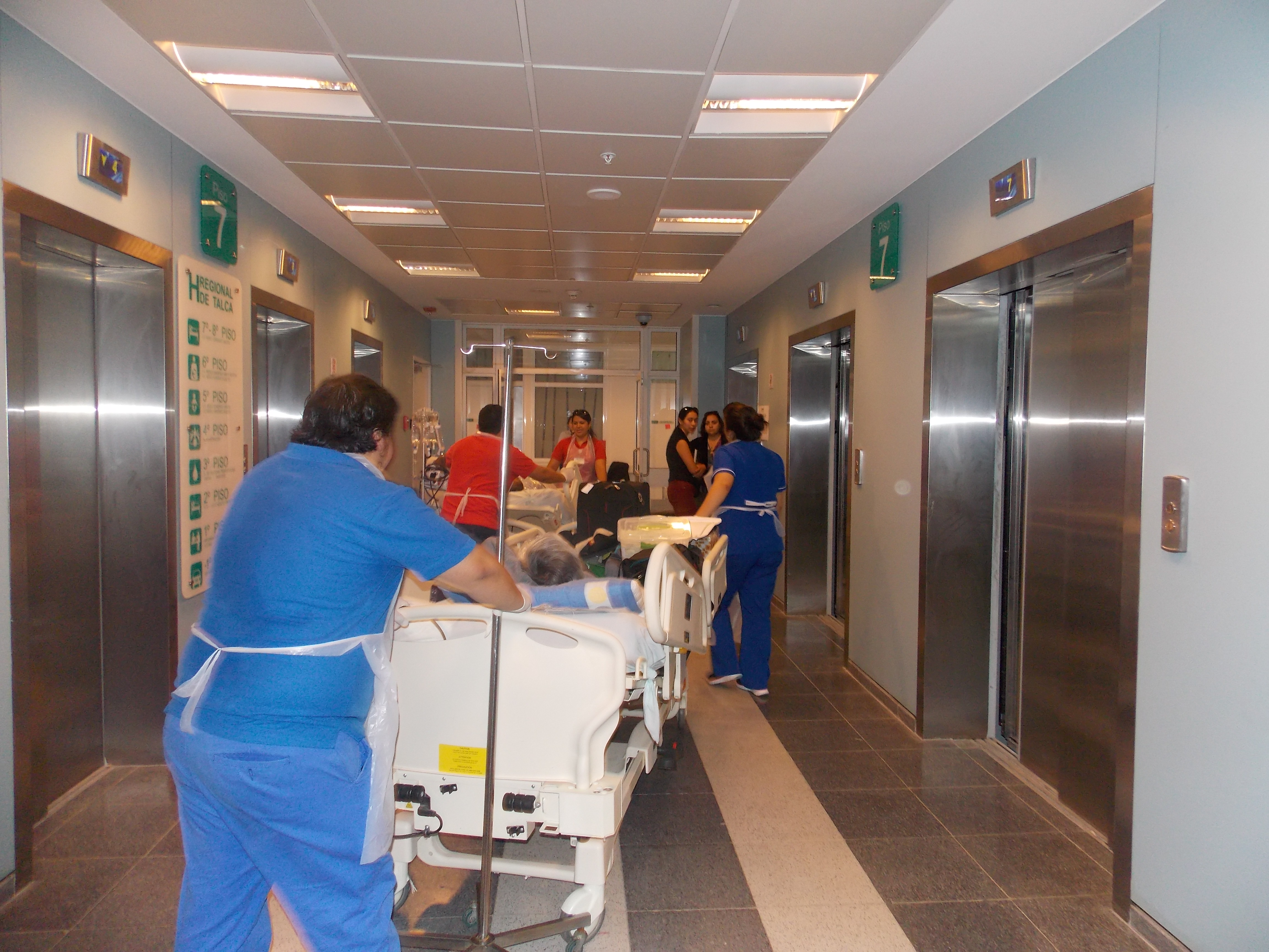 El Servicio de Cirugía del  Hospital Regional de Talca  se traslada a sus dependencias definitivas
