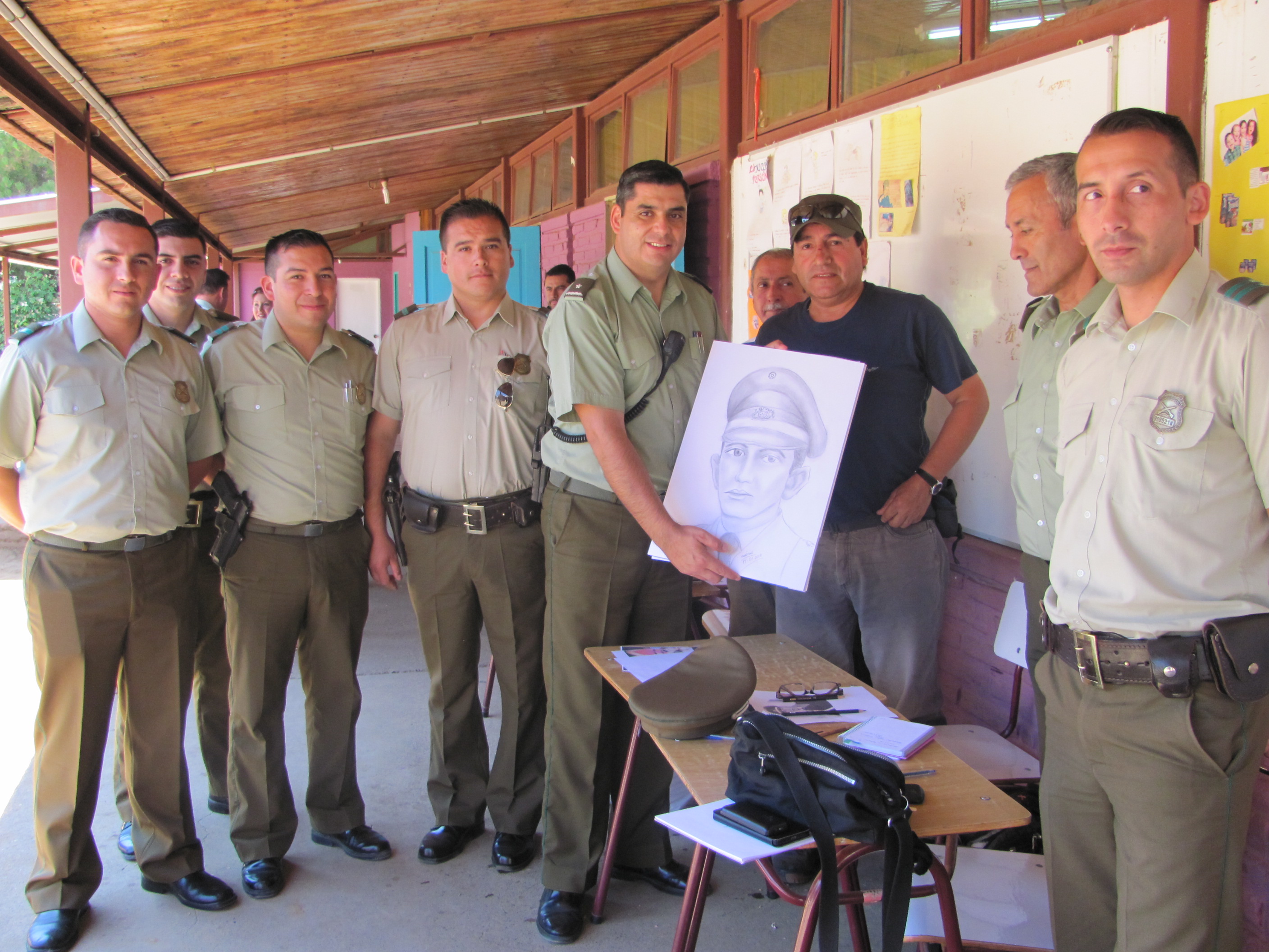 Carabineros realizó operativo cívico en el sector El Bolsico de la comuna de Río Claro