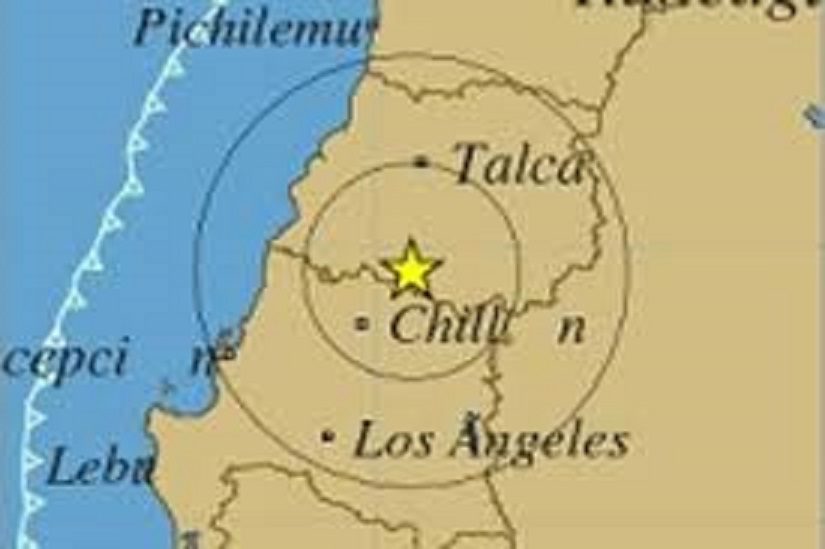 Movimiento telúrico 4.5 Richter de esta tarde,  se situó a 29 kilómetro NE de Linares