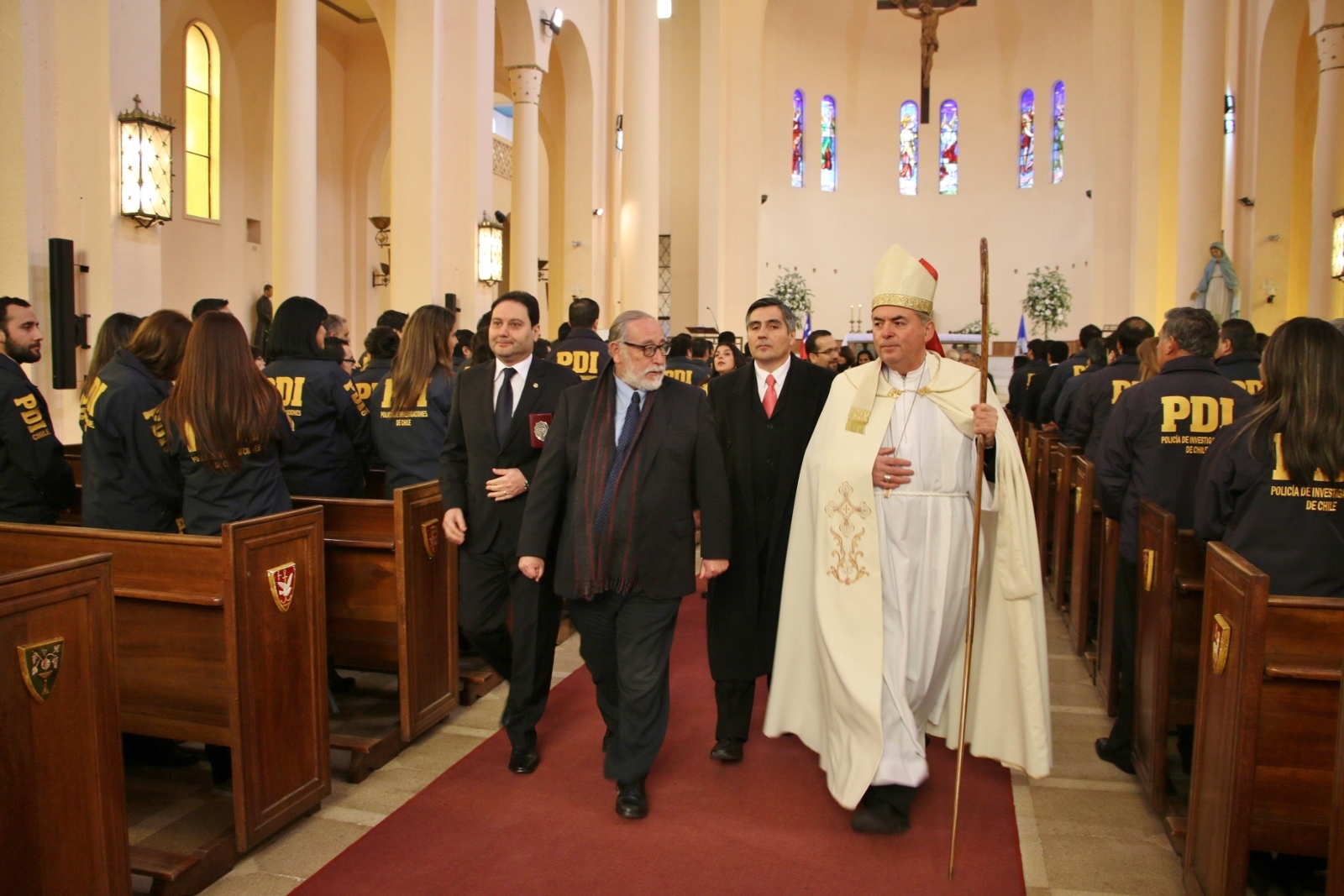 Acto ecuménico en conmemoración del 83° aniversario de la PDI se desarrolla en Talca