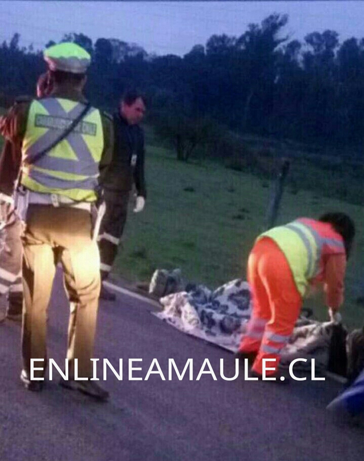 Ciclista encontrado muerto en carretera sector Camarico se debió a causas naturales.