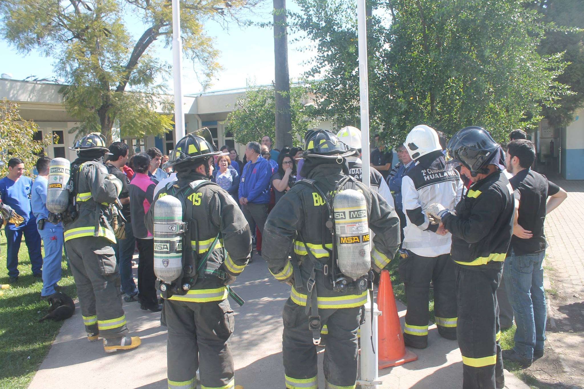 Hospital de Hualañé realizó Simulacro de Incendio
