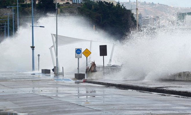 Pronostican fuertes marejadas para costas del país
