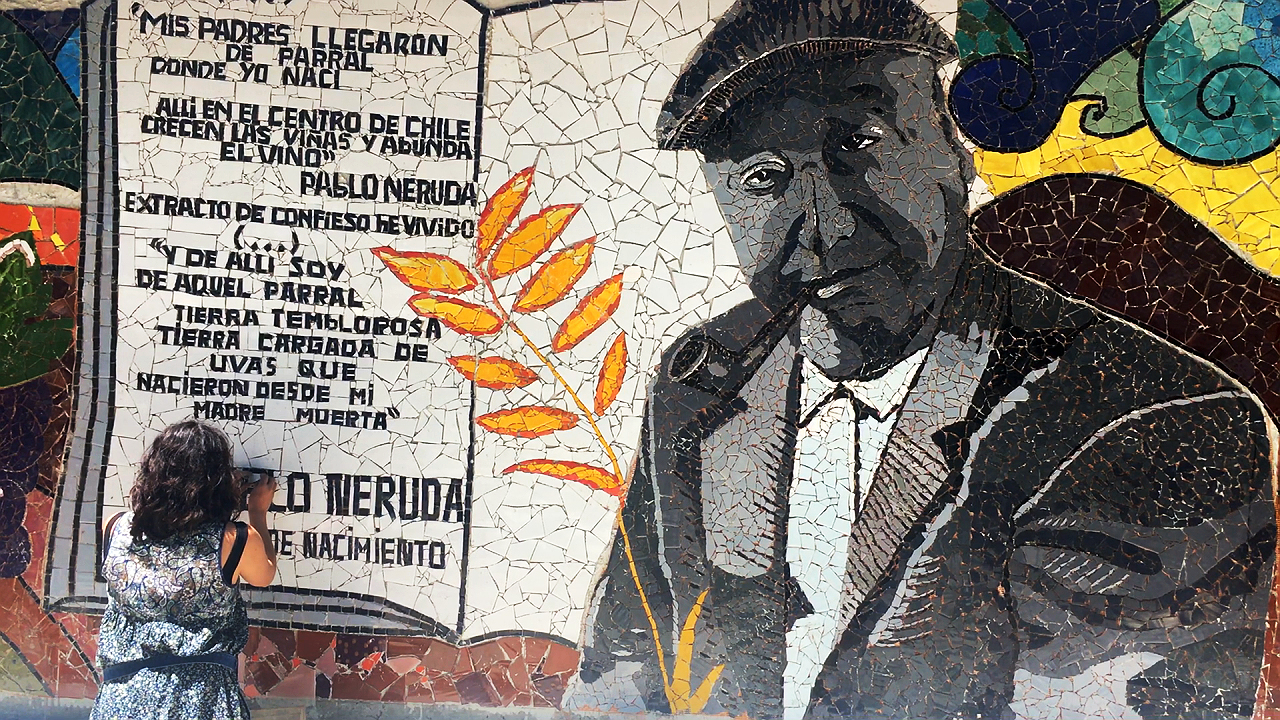 En Parral está el mural de mosaico más grande del Maule