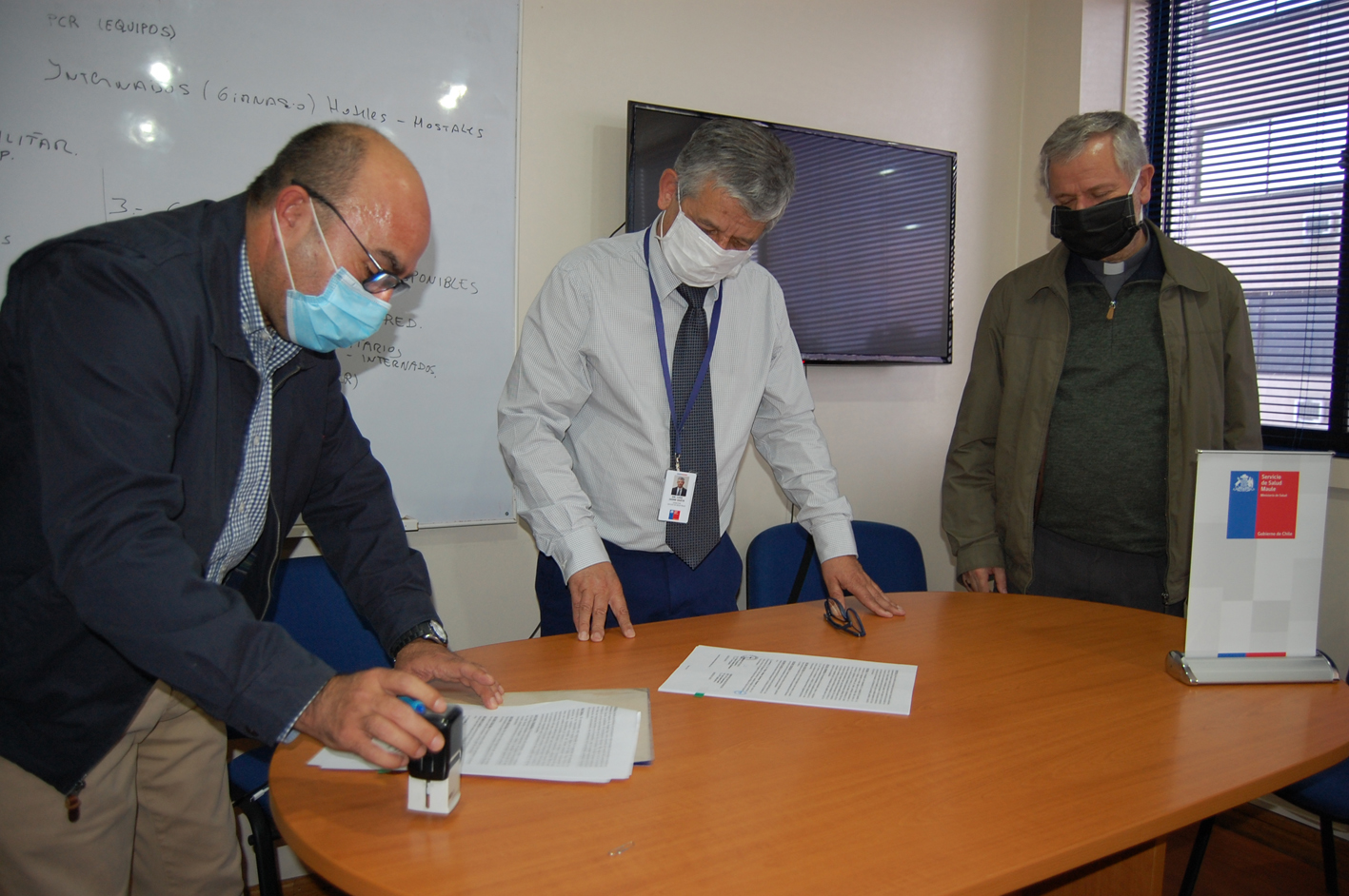 Obispado de Talca firmó convenio con Servicio de Salud del Maule
