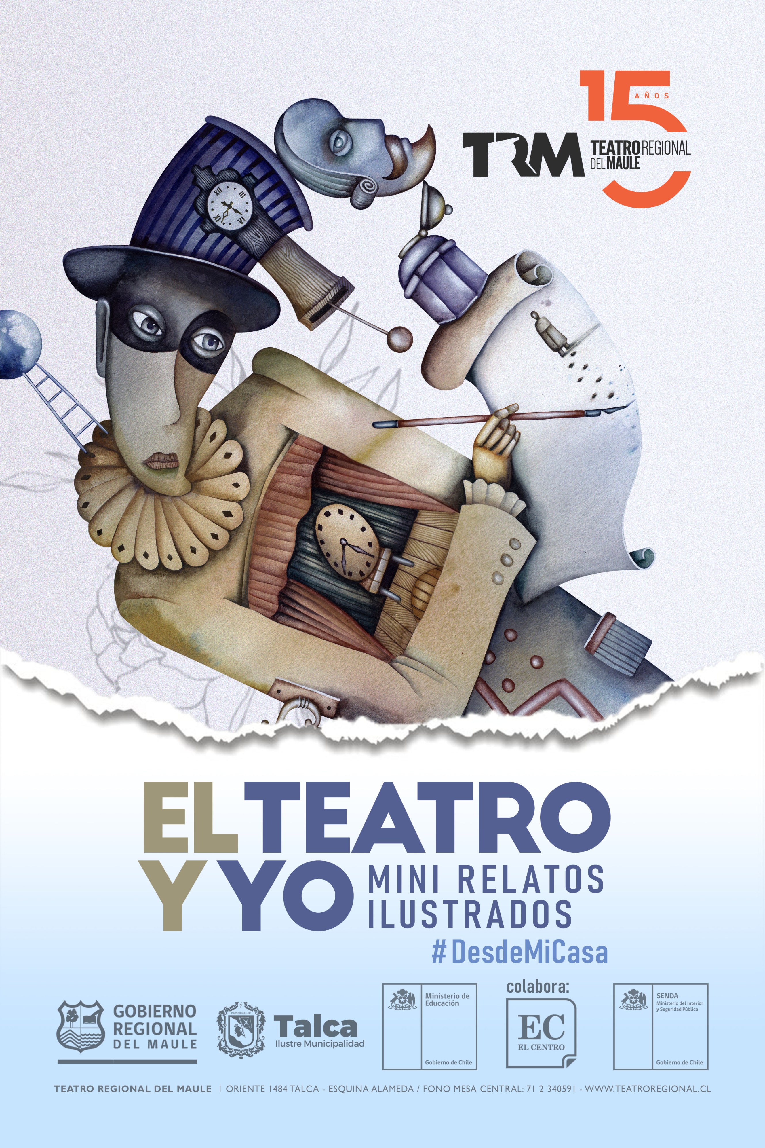 Teatro Regional del Maule lanza concurso “El teatro y yo” para que estudiantes cuenten su experiencia con el recinto