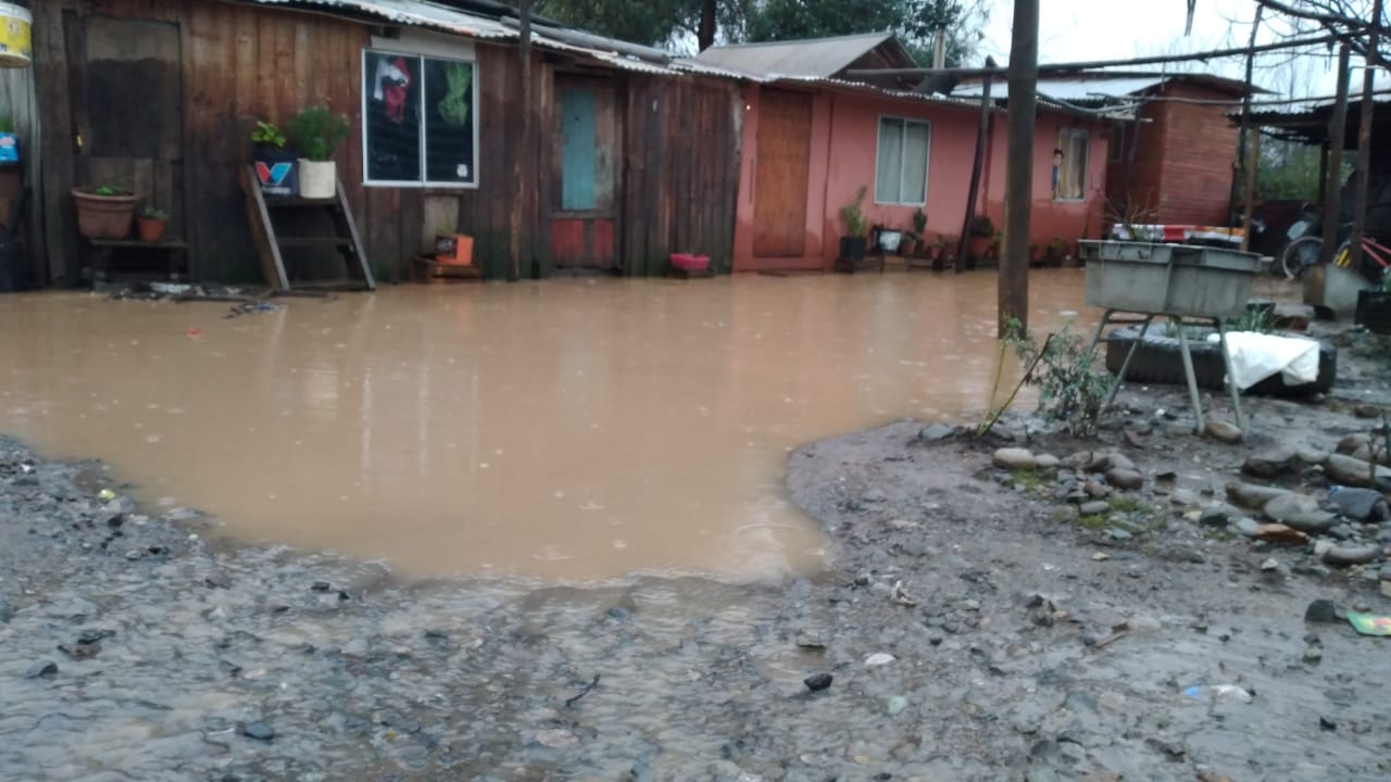 Alcalde de San Clemente realizó balance de emergencia provocada por intensas lluvias el fin de semana.