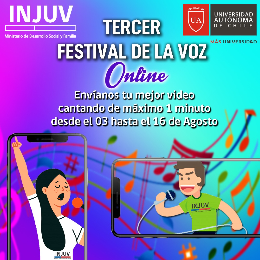 INJUV y la Universidad Autónoma lanzaron la tercera versión del Festival de la Voz del Maule