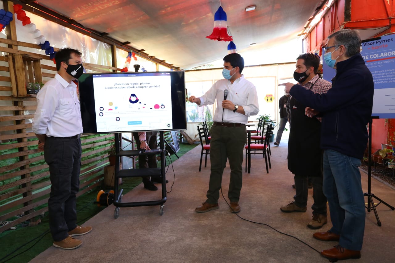 Bienes Nacionales lanza el nuevo Visor Pymes de Barrio para georreferenciar a todas las pymes de Chile