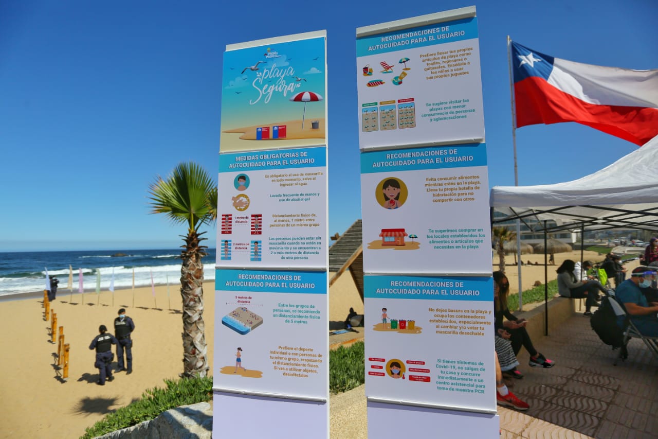Gobierno presentó protocolo y recomendaciones para el uso de playas en contexto de pandemia de covid19