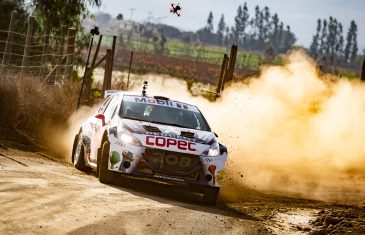 Chaleco López se ubicó entre los seis mejores en la prueba que abre la actividad del Copec RallyMobil 2021.