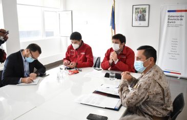 Intendente Prieto encabezó reunión de coordinación para enfrentar la situación sanitaria en Curicó