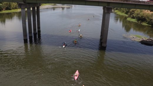 Una entusiasta participación tuvo el regreso a la regata familia en el río Loncomilla