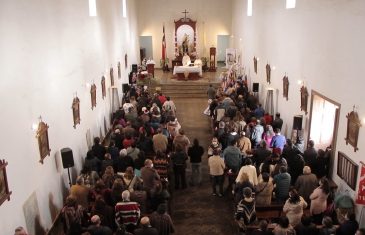 Se realizó multitudinaria misa en honor de la virgen campesina