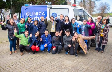 Andes Salud y Desafío Levantemos Chile se unieron para beneficiar a 5 mil personas con atenciones médicas de Clínica Móvil