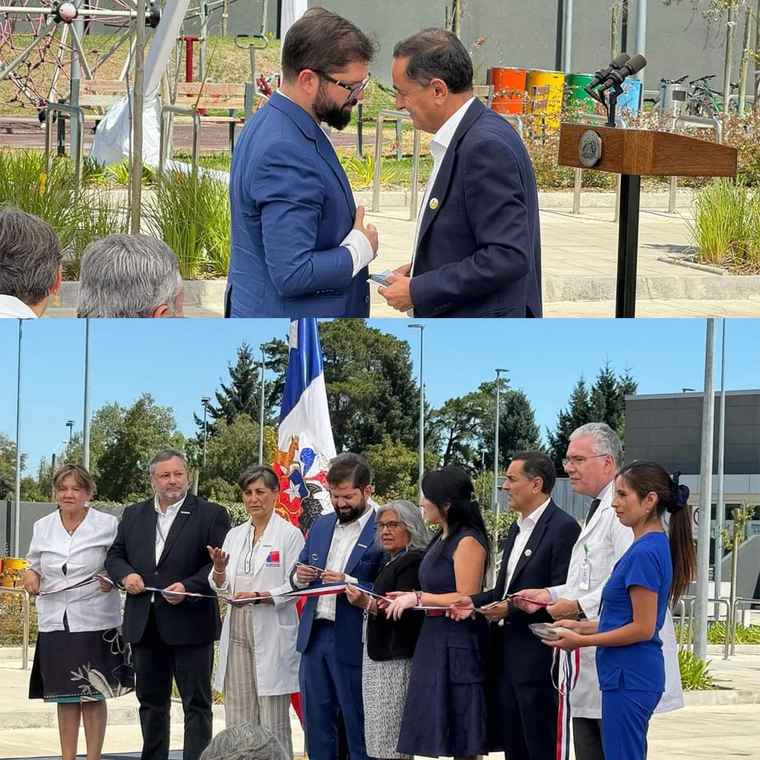 Como un momento histórico calificó el alcalde de Curicó la inauguración del nuevo hospital provincial