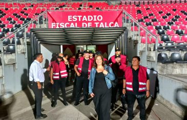Senadora Vodanovic expresó confianza en gestiones para que estadio Fiscal de Talca sea sede del mundial 2025