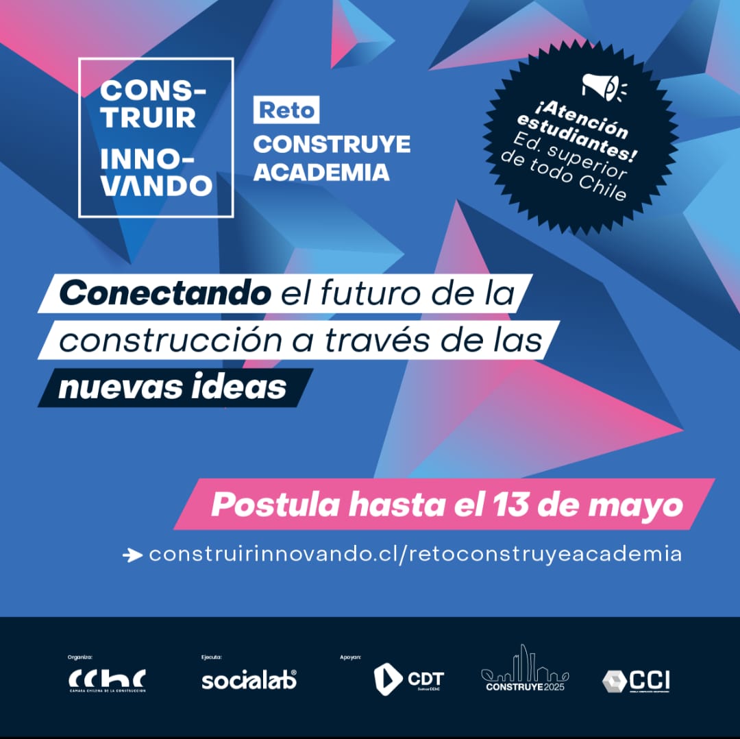 Construir Innovando: Reto Construye Academia” extiende el plazo de postulación