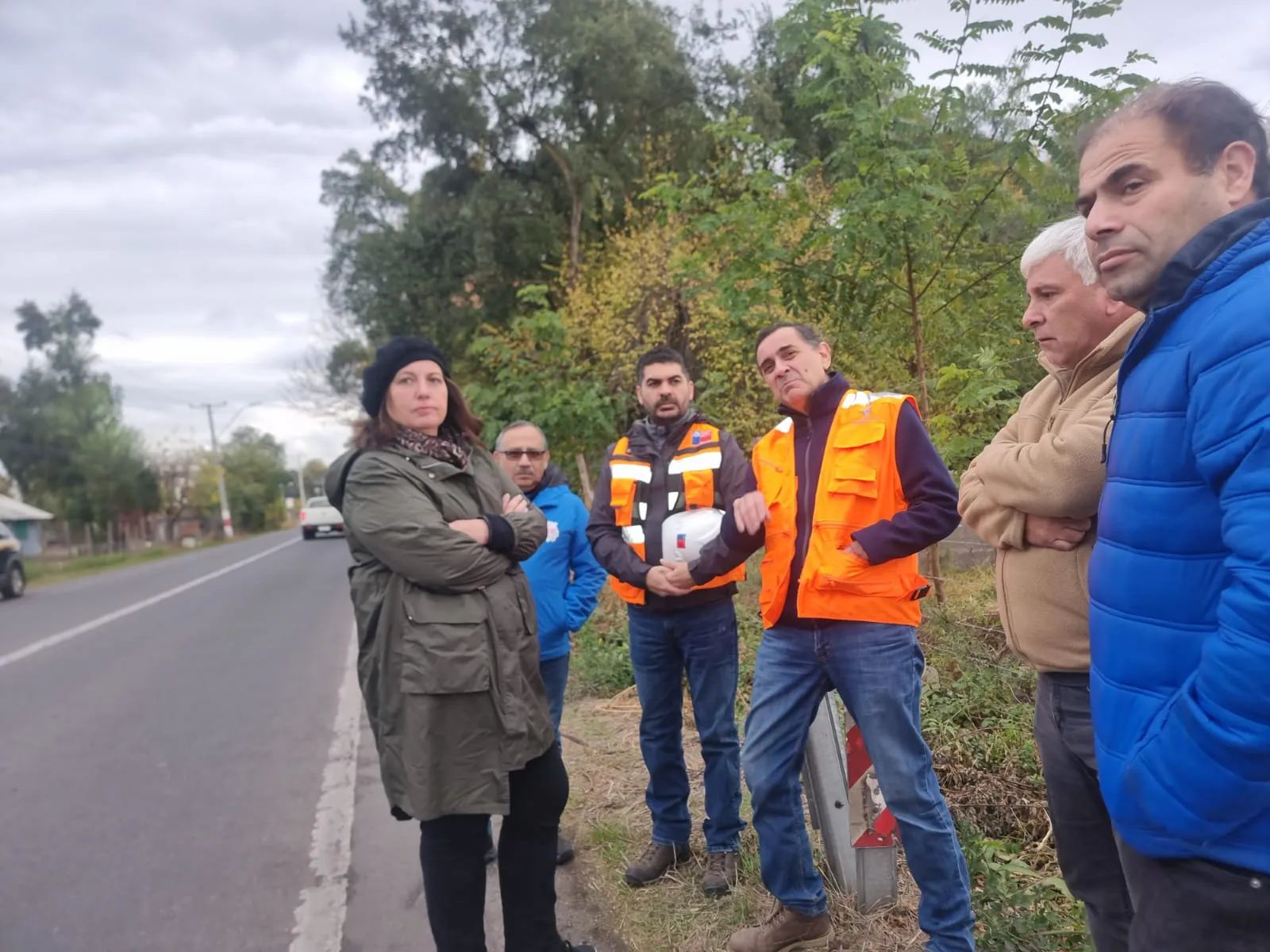 Senadora Vodanovic gestionó reuniones con MOP y EFE para soluciones viales y aguas lluvias en Sarmiento