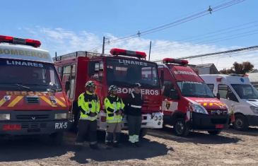 Quinta Compañía Cuerpo de Bomberos de Linares recibe terreno fiscal para construir cuartel