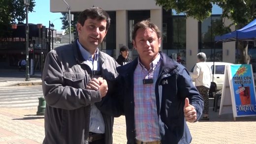 Juan Eduardo Prieto entregó apoyo en la candidatura a Gobernador por el Maule a Pedro Álvarez Salamanca