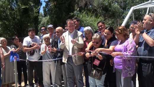 Se inauguró a pasarela peatonal en el Parque Piduco con 9 oriente en Talca