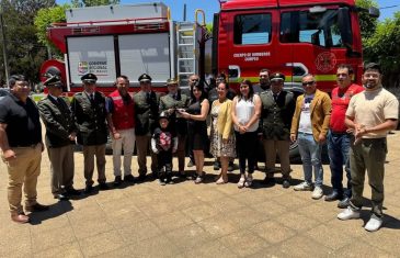 NUEVO CARRO PARA EL CUERPO DE BOMBEROS DE RÍO CLARO