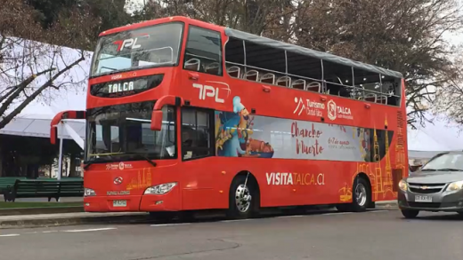 CUATRO AÑOS CUMPLE EL SISTEMA DE TRANSPORTE GRATUITO DE TALCA CON MÁS DE 580 MIL USUARIOS MOVILIZADOS , LOS BUSES ROJOS