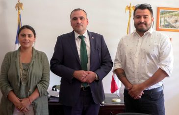 En Curepto Subdere Maule y seremi de gobierno realizan primera visita protocolar