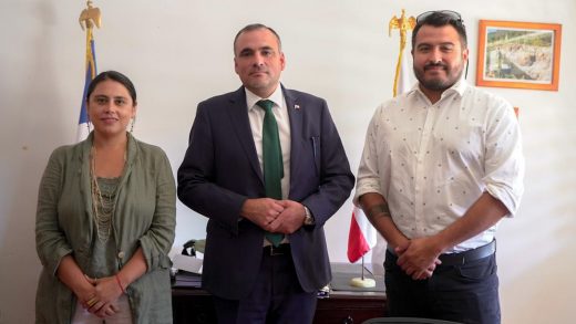 En Curepto Subdere Maule y seremi de gobierno realizan primera visita protocolar