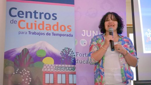 Más de mil niños participan de los  centros de cuidado para trabajos de temporada en el Maule