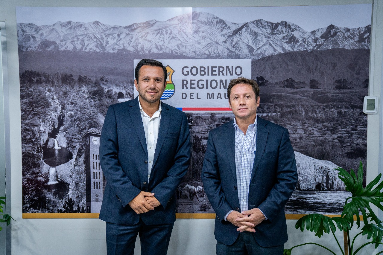 Gobernador Pedro Pablo Álvarez Salamanca anuncia a Fabián Meza como nuevo director ejecutivo de la CRDP Maule