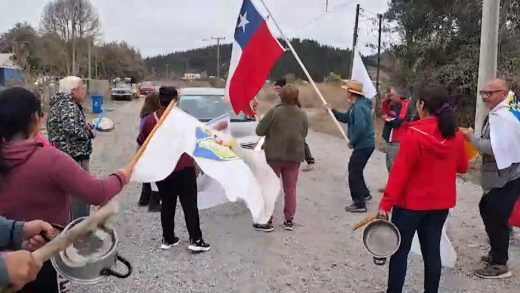 Familias de Calpún, en la comuna de Curepto, reclaman por mejora de ruta