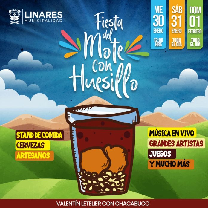 Linares celebra la Fiesta del Mote con Huesillo 2026 con actividades familiares, gastronomía local y tradición veraniega del Maule Sur.