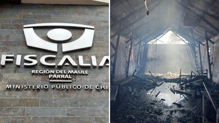 Hombre detenido por incendio de iglesia de Parral