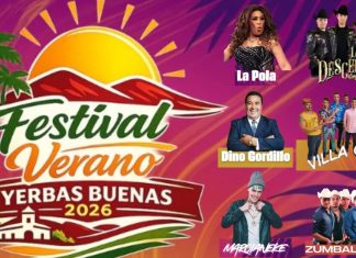 Festival Verano Yerbas Buenas 2026 anuncia dos noches de música y humor con entrada liberada Festival Verano Yerbas Buenas 2026 anuncia dos noches de música y humor con entrada liberada.