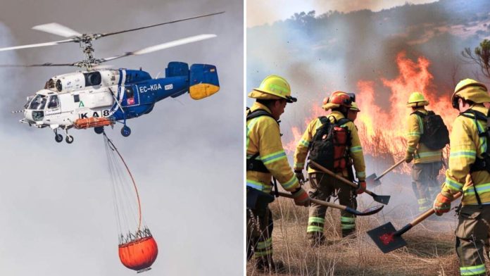 incendio cajón pejerrey Intensifican esfuerzos para combatir incendio en Cajón de Pejerrey: 522 hectáreas afectadas y Alerta Roja se mantiene