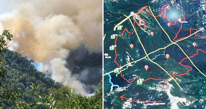 Incendio Cajón de Pejerrey mantiene a Linares bajo Alerta Roja con contención en alta cordillera