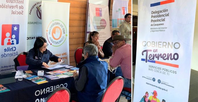 Programa "Gobierno en Terreno" llega a sector rural de Cauquenes y acerca servicios públicos a vecinos de Las Máquinas.