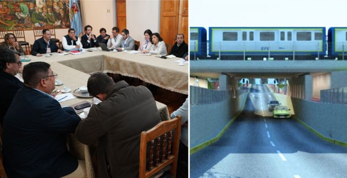Mesa de trabajo impulsa avances en proyecto de mejoramiento del eje Januario Espinoza, Carmen y Maipú en de mejoramiento del eje Januario Espinoza, Carmen y Maipú en Linares.