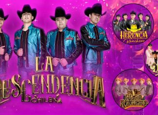El grupo musical La Descendencia Chilena debutará en Pelluhue este sábado con el Gran Rancherazo del Pecado El grupo musical La Descendencia Chilena debutará en Pelluhue este sábado con el Gran Rancherazo del Pecado.