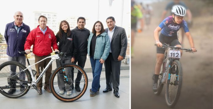 Gobierno Regional respalda a Constanza Yáñez para potenciar su carrera en el ciclismo de alto rendimiento.