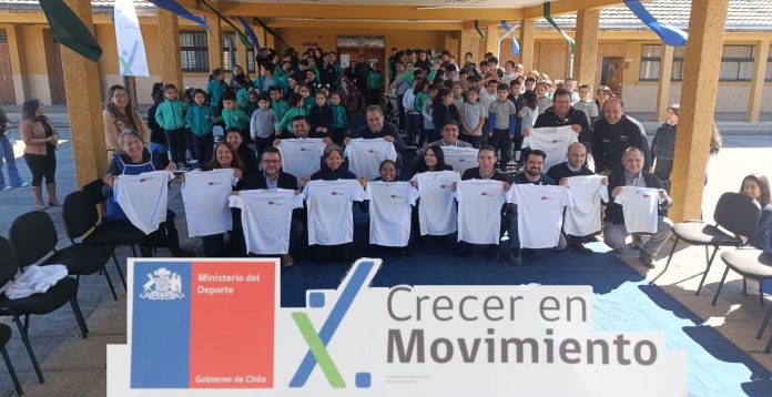 Escuela rural de Longaví fue sede del lanzamiento regional de “Escuelas Modelo” del Instituto Nacional del Deporte.